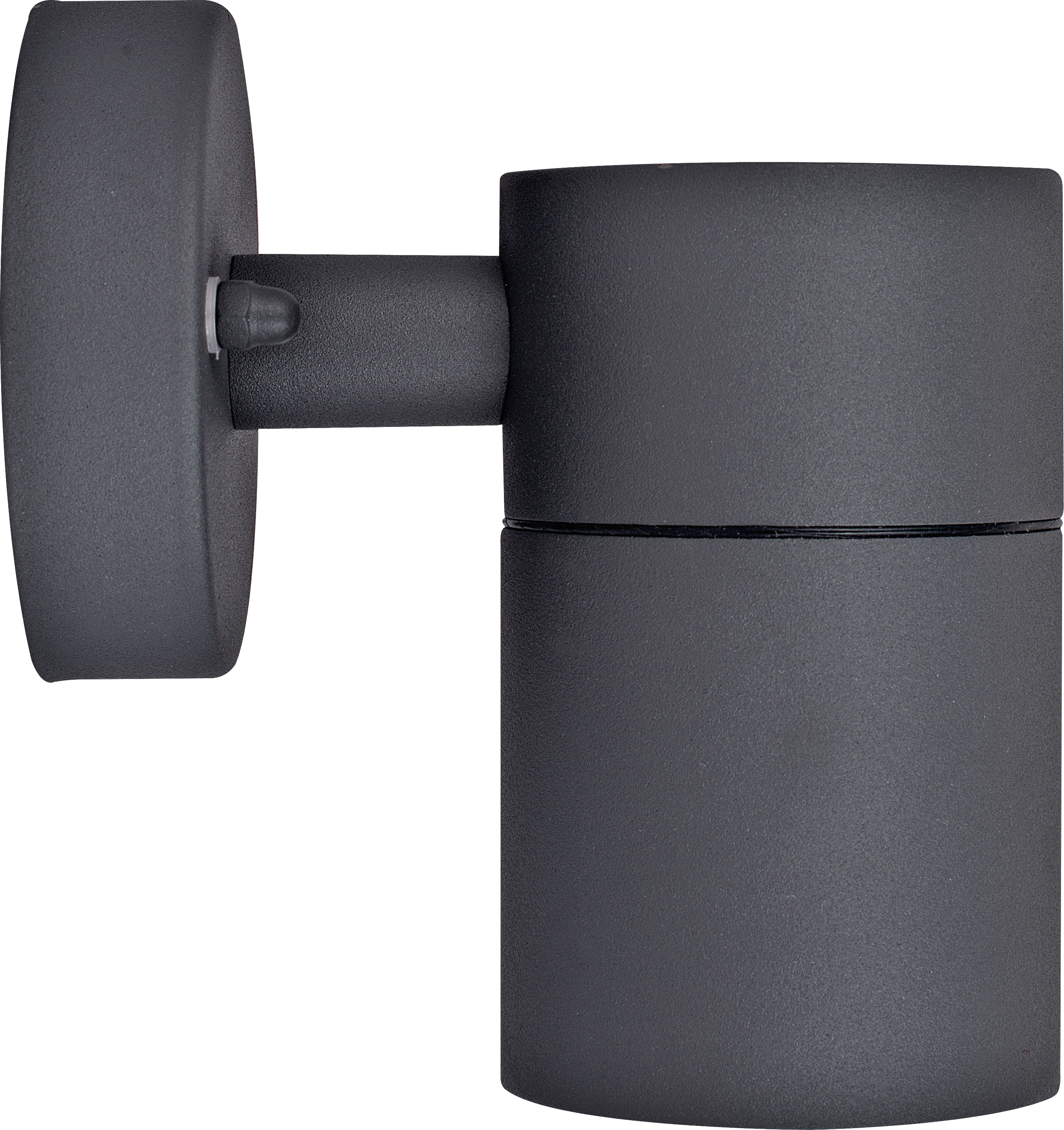 Exterior decorative down wall light GU10 finished in slate grey