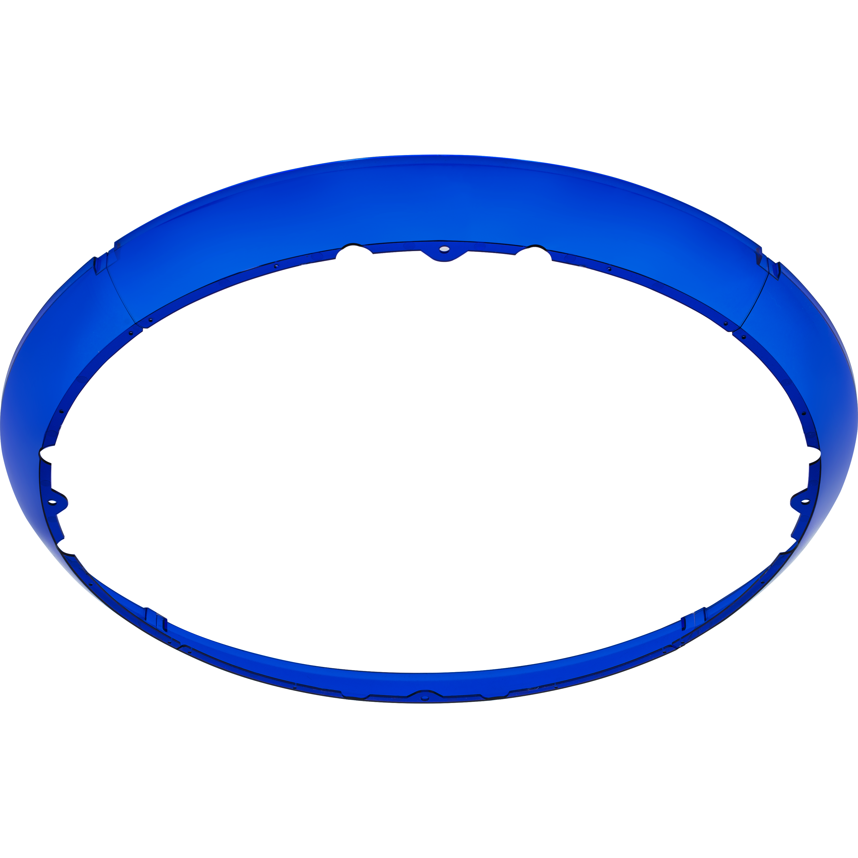 Celeste blue halo insert
