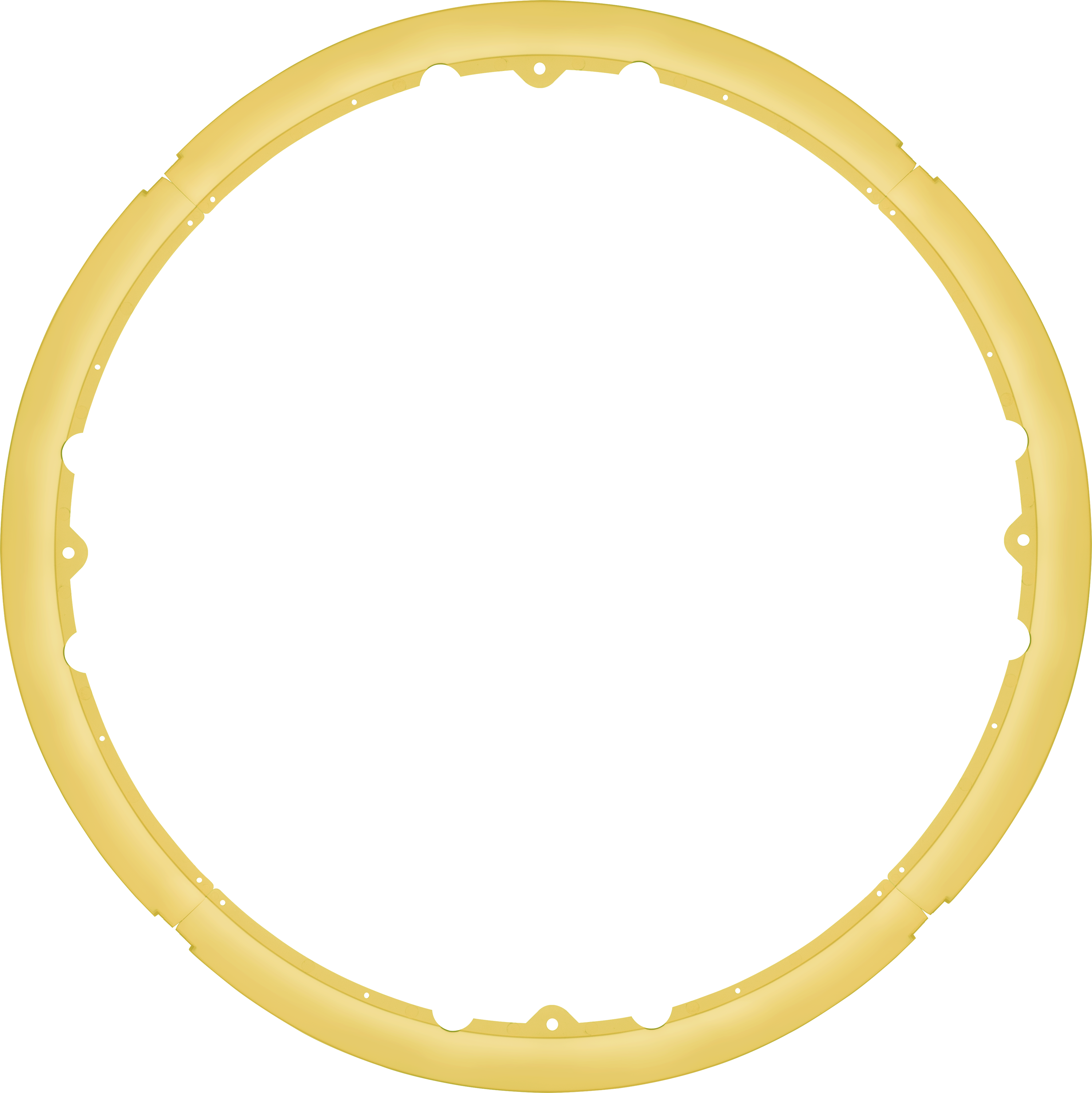 Celeste yellow halo insert