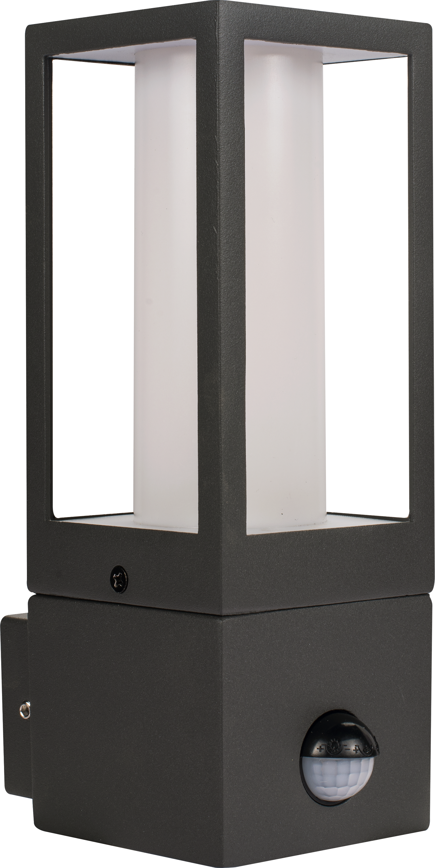 Exterior Decorative GU10 Lanten with PIR motion Sensor IP54 - Lamp not included - Slate Grey