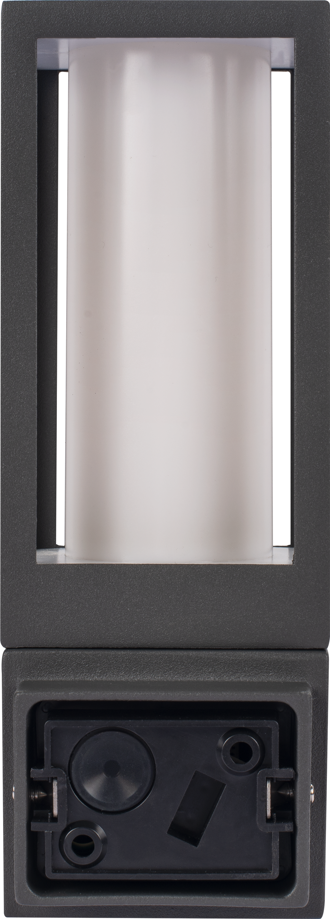 Exterior Decorative GU10 Lanten with PIR motion Sensor IP54 - Lamp not included - Slate Grey