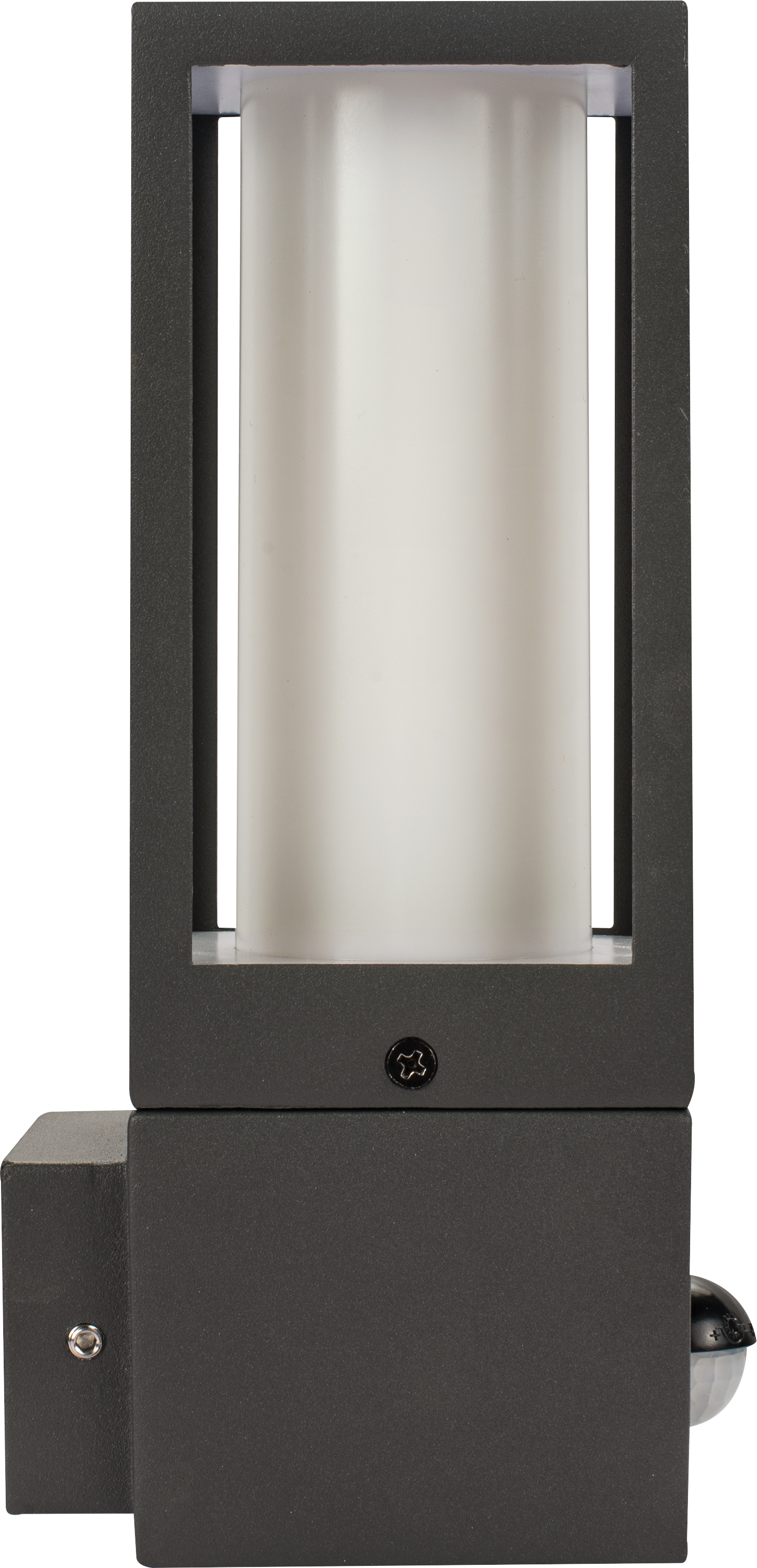 Exterior Decorative GU10 Lanten with PIR motion Sensor IP54 - Lamp not included - Slate Grey