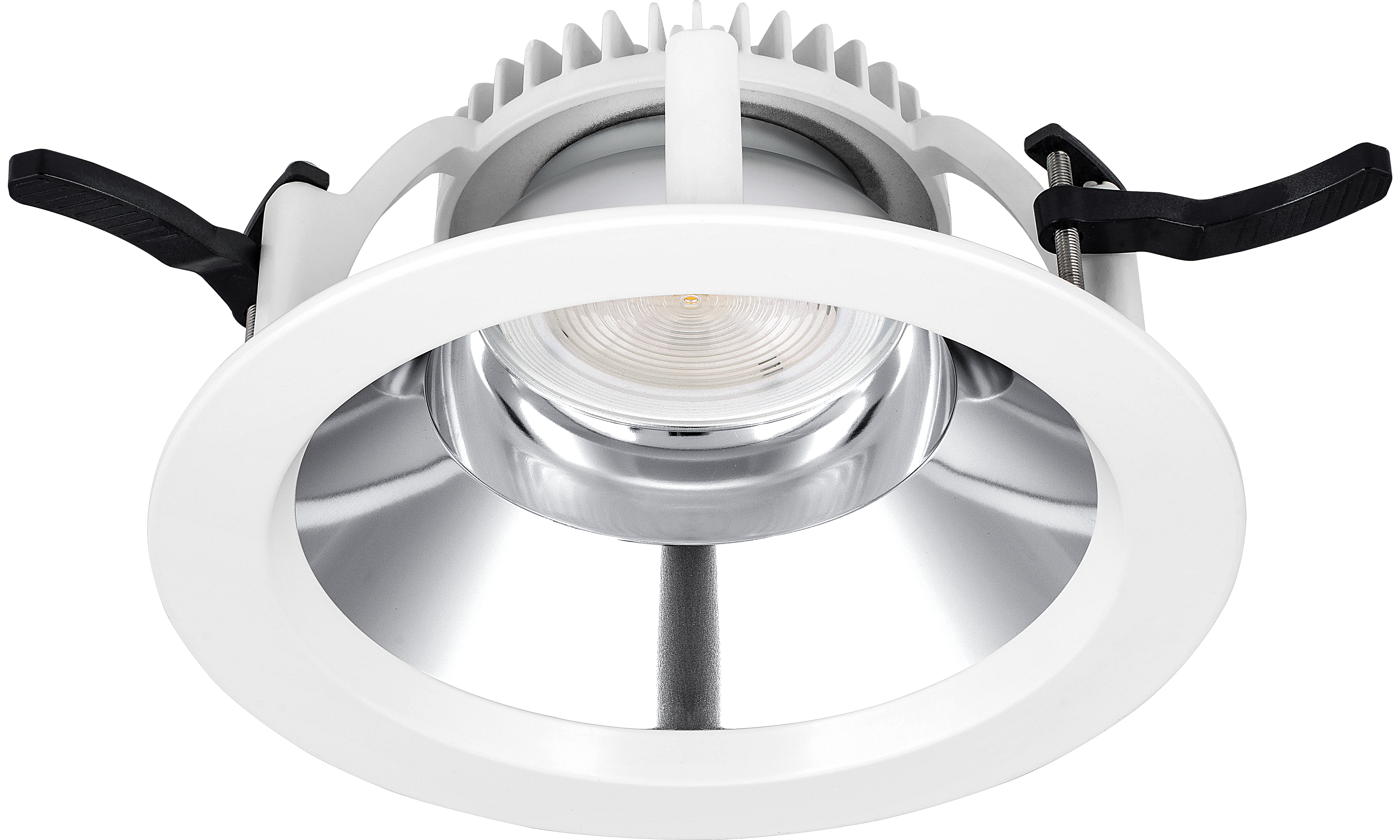 PLATINUM GLOSS D-LIGHT 228MM POWER CHANGE LOW OUTPUT 1650LM 13W (1250LM 9.5W OPTIONAL) 4000K CRI >80 FIXED OUTPUT