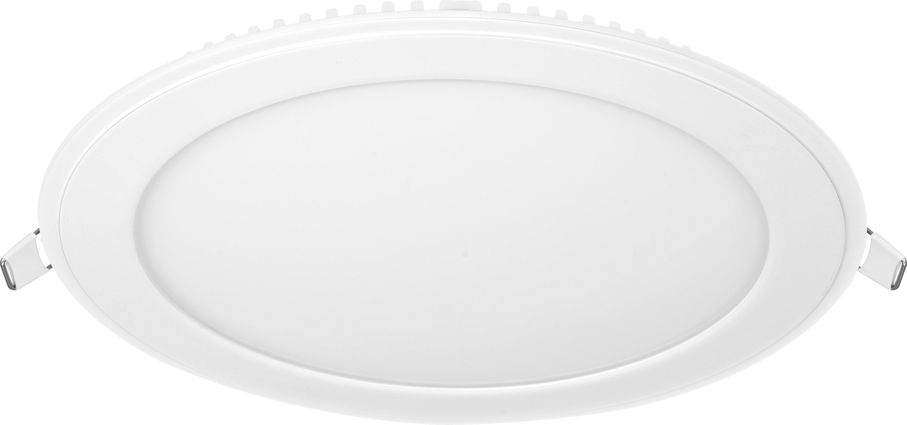 LuxPanel IP65 Circular RAL 9016 IP65 D-LIGHT 236MM 1200LM 14W DIM