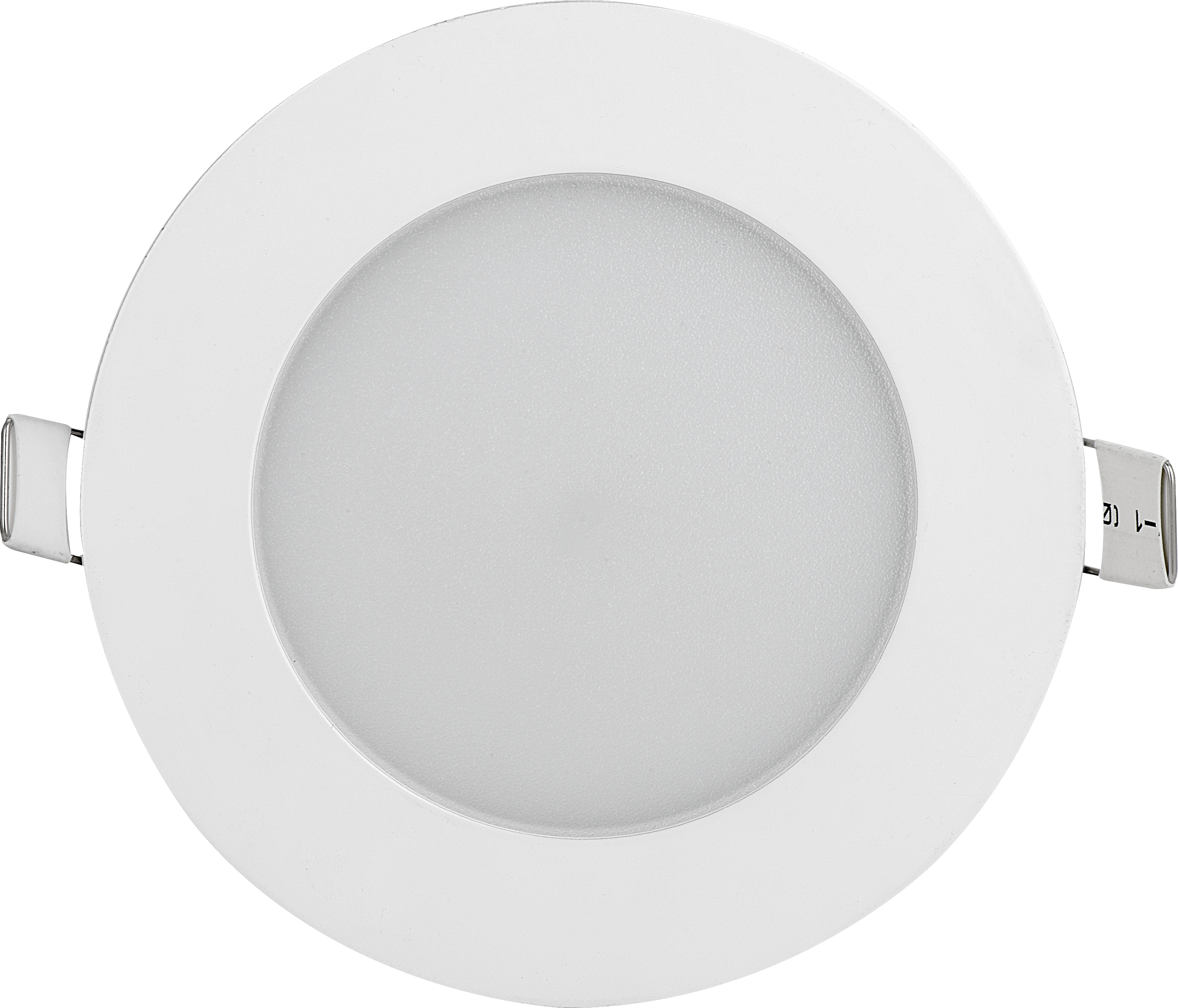 ECO CIRCULAR SLIMLINE DOWNLIGHT Ø120MM 400LM 6W 3000K STANDARD - PC DIFFUSER