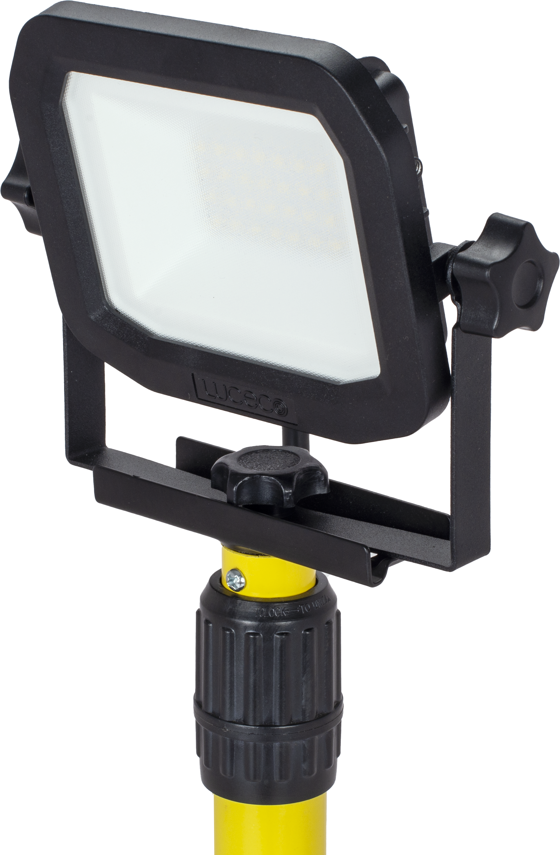 LUCECO SITE 110V SINGLE HEAD TRIPOD WORK LIGHT 1800LM 22W