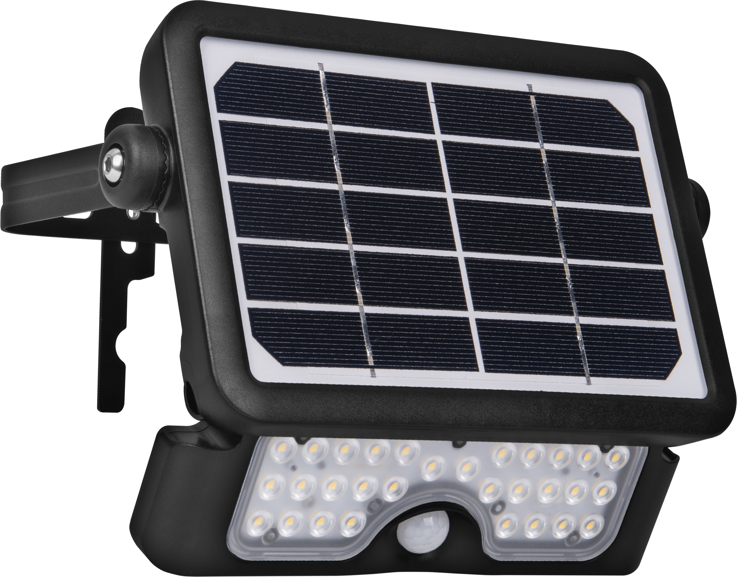 Luceco Solar Floodlight & PIR 5W, 550lm