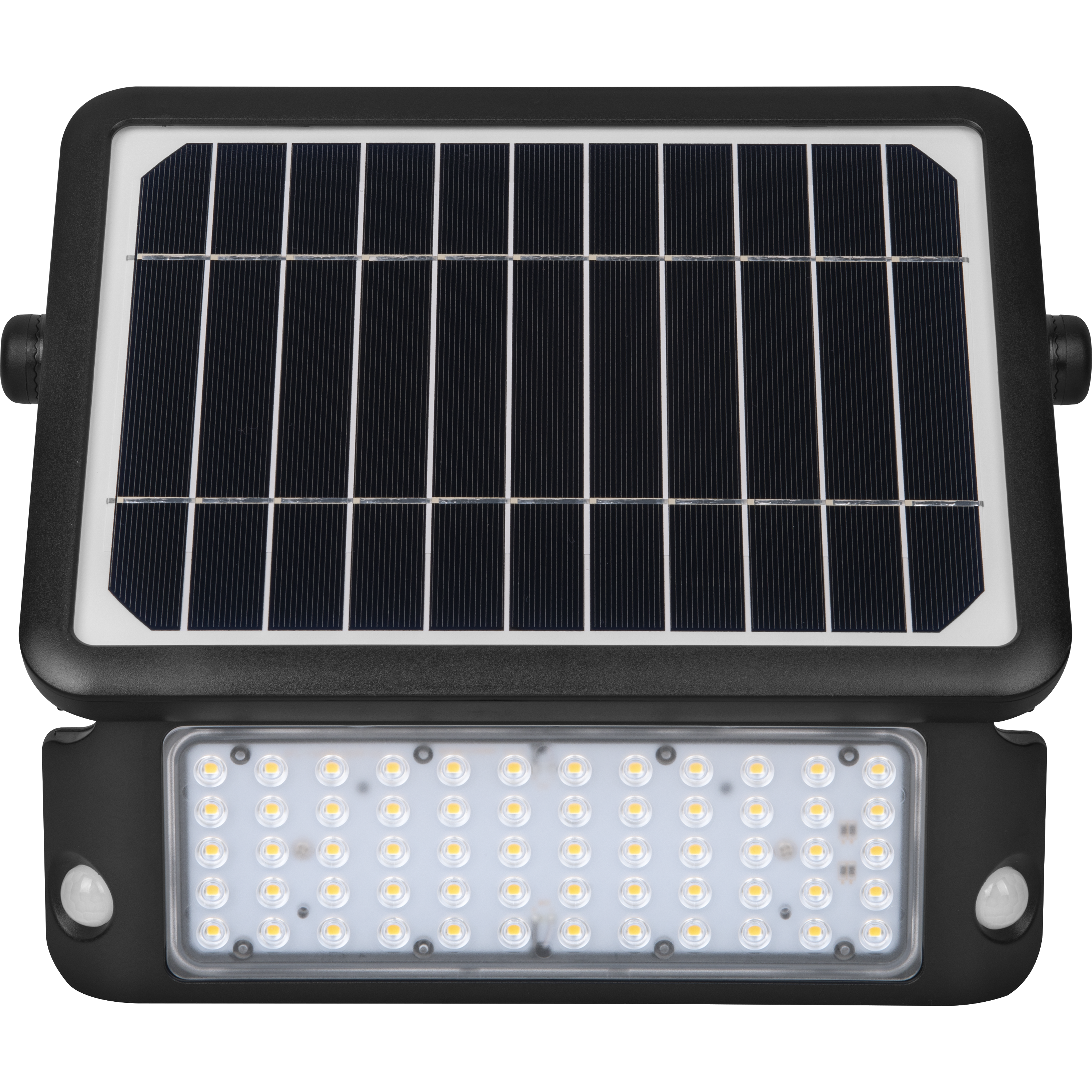 SOLAR GUARDIAN PIR FLOODLIGHT BLACK IP65 10W 1080LM 4000K