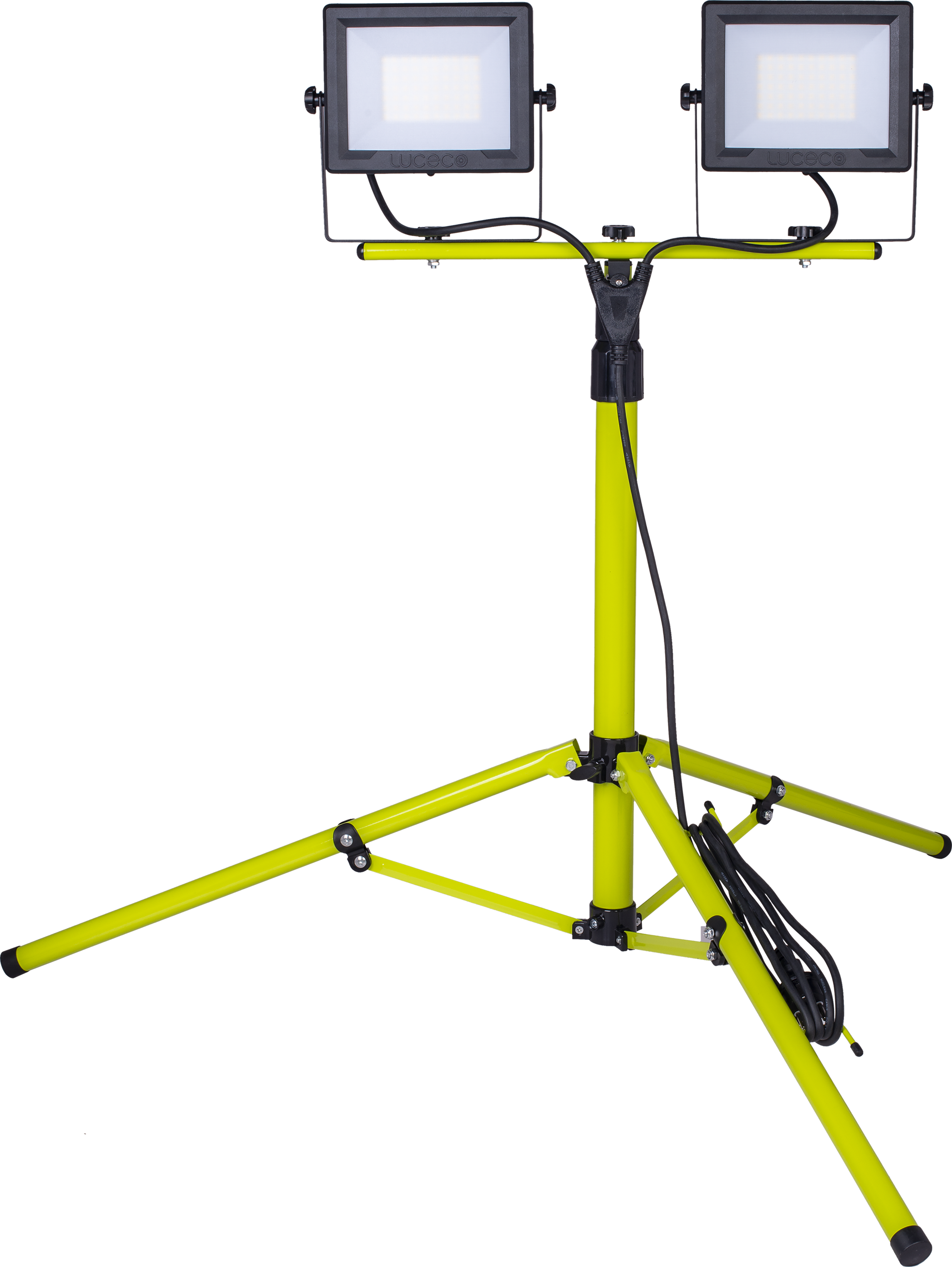 Eco worklight tripod twin 50W heads
