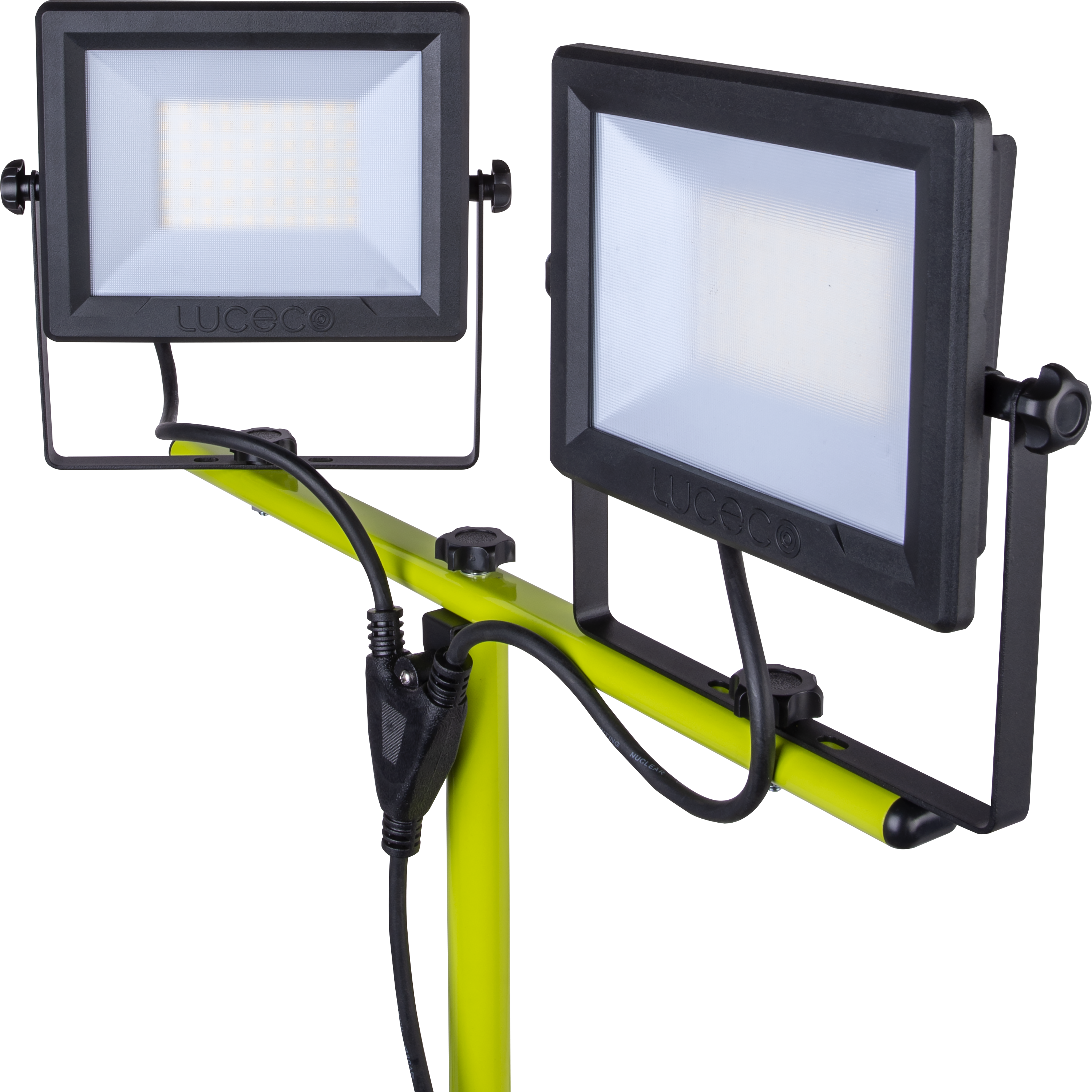 Eco worklight tripod twin 50W heads