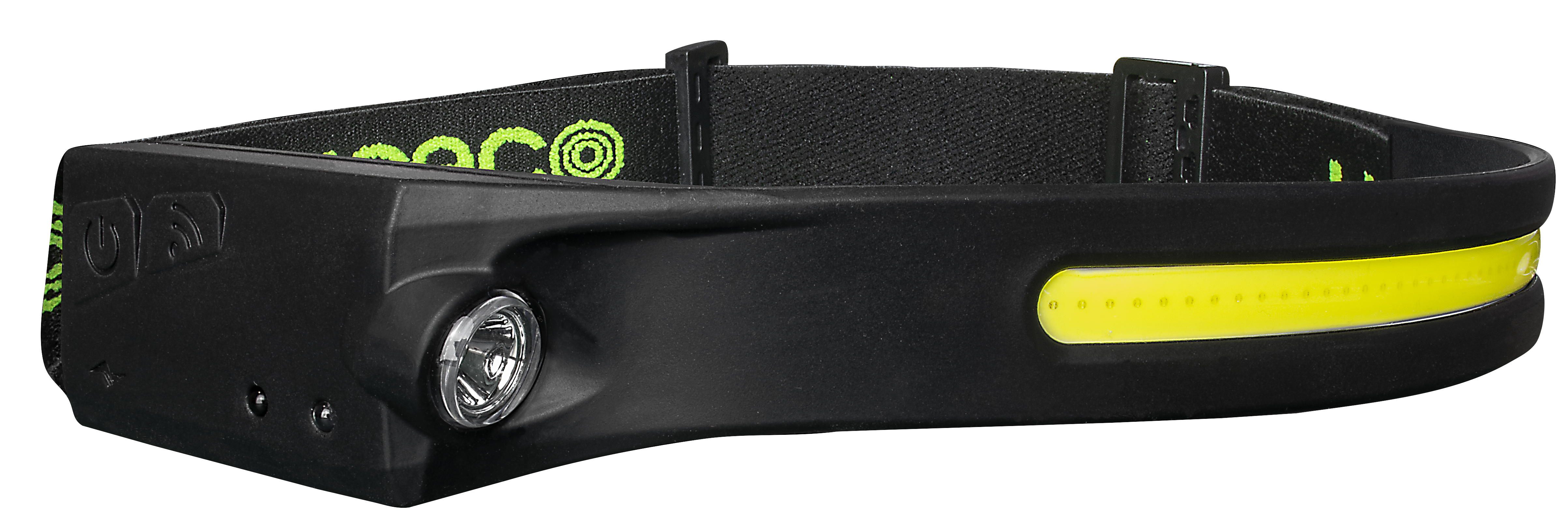 Flexable Headtorch with Motion Sensor 350lm+150lm USB Rechargeable