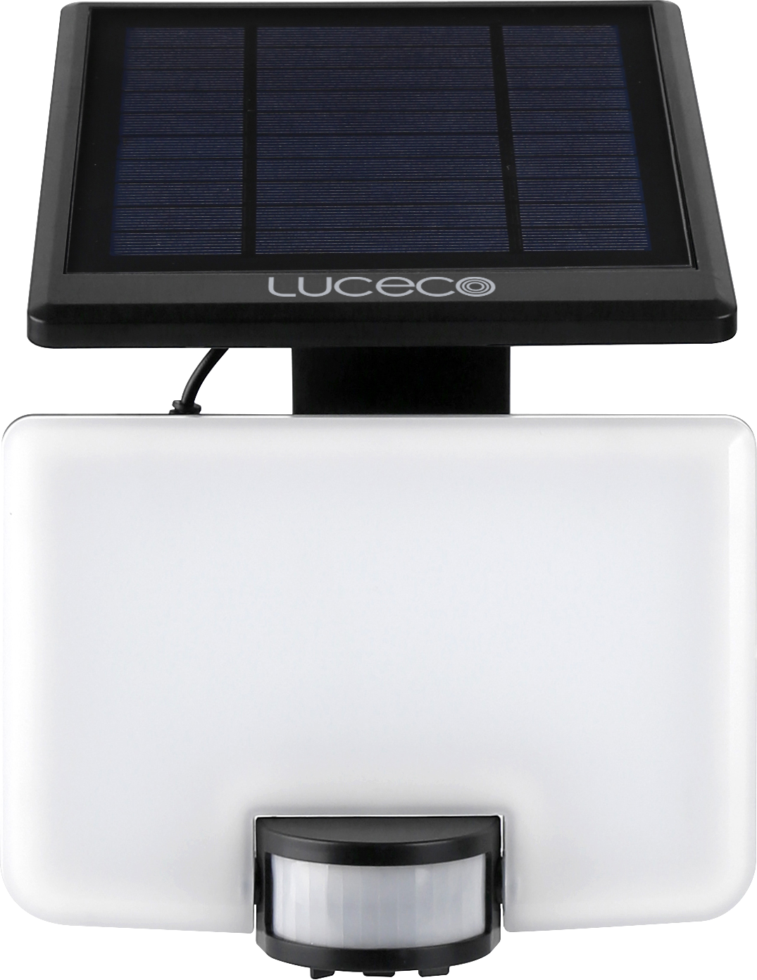 Solar floodlight with detachable solar panel 1500 lumens