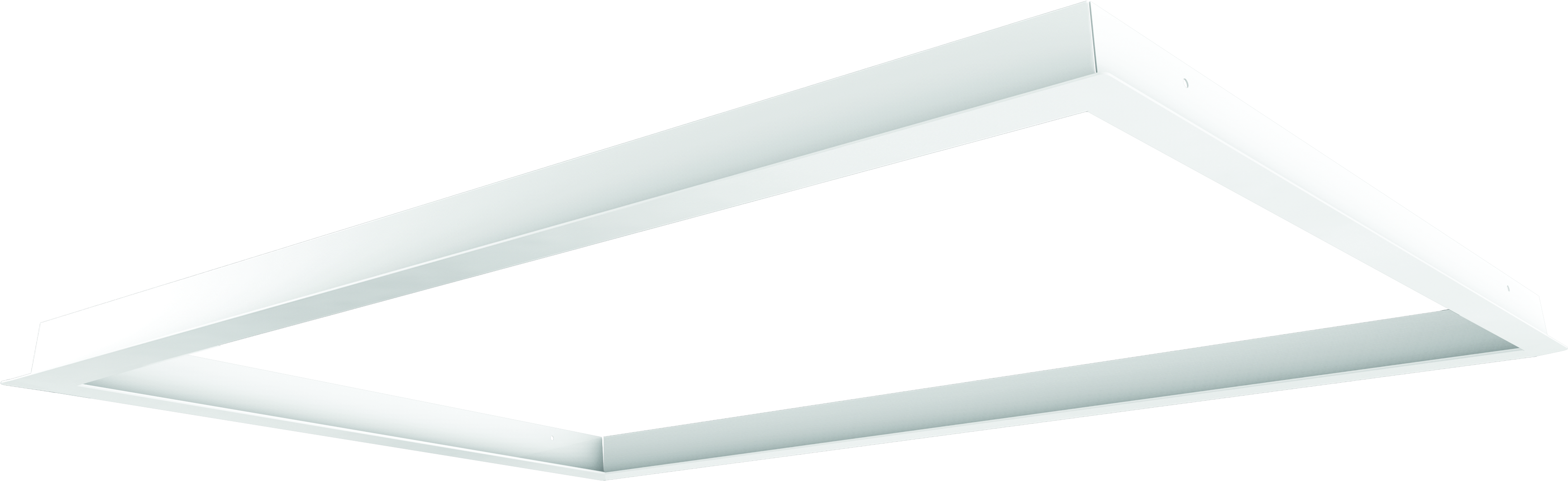 Surface mounting frame white 1200x600 panel