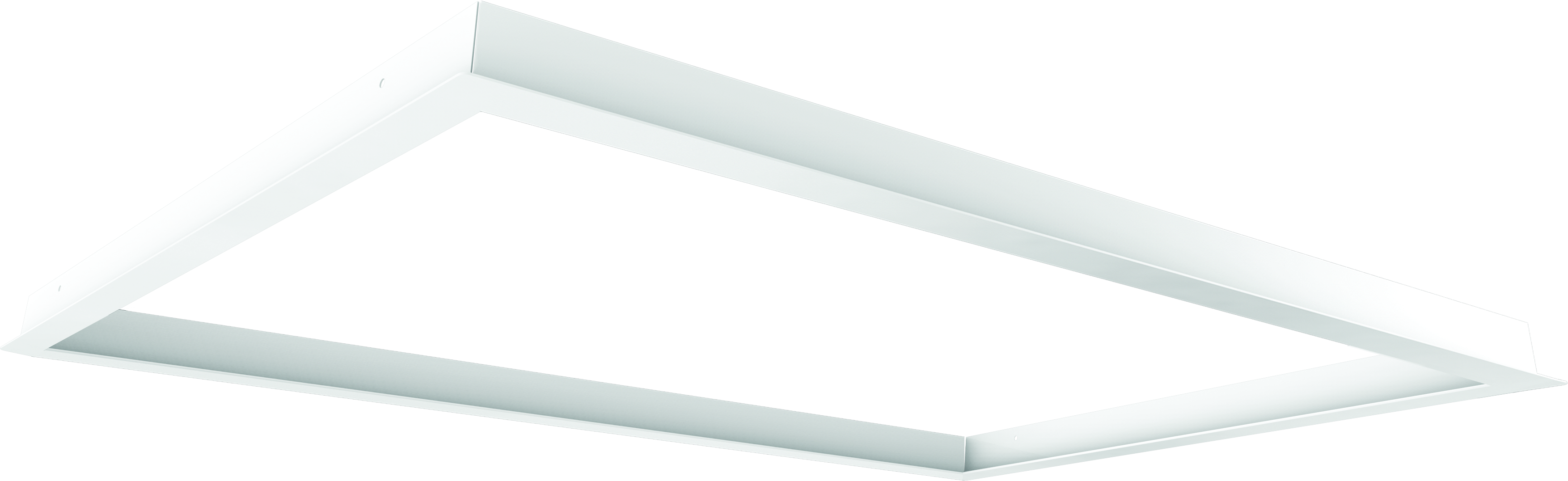 Surface mounting frame white 1200x600 panel