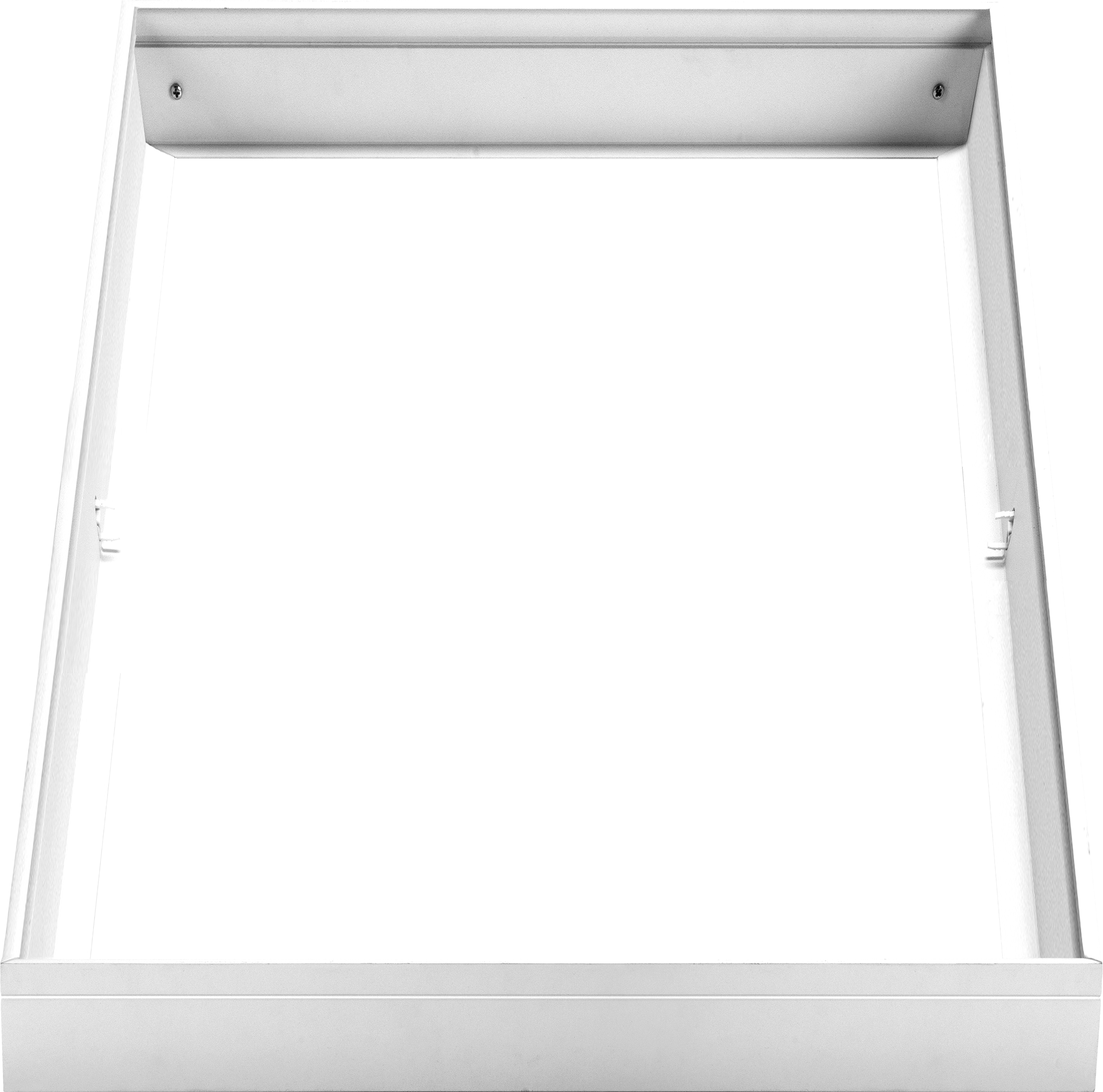 Surface mounting frame white 1200x600 panel