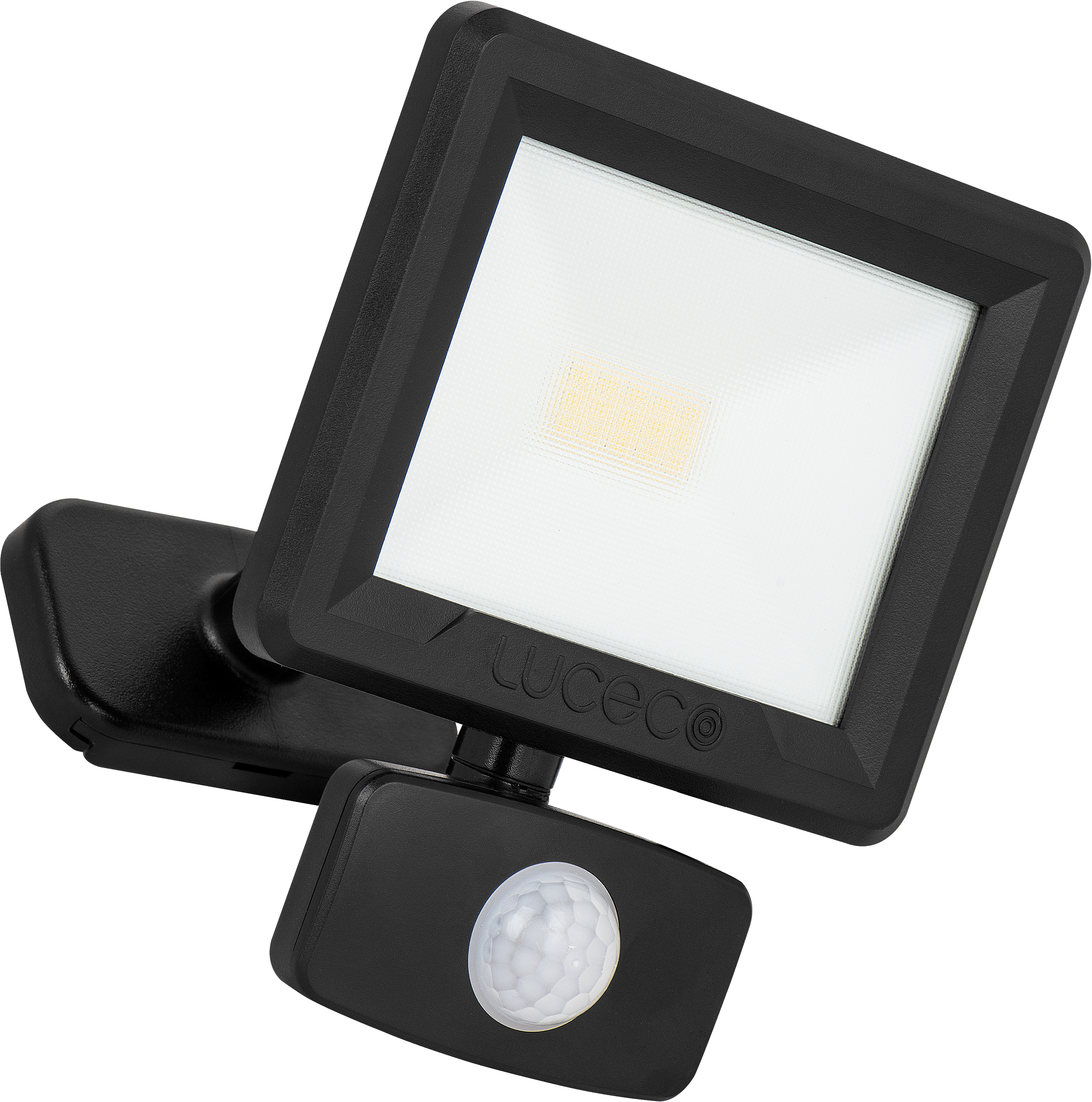 Essence floodlight with ball joint 10W black 4000k colour temp