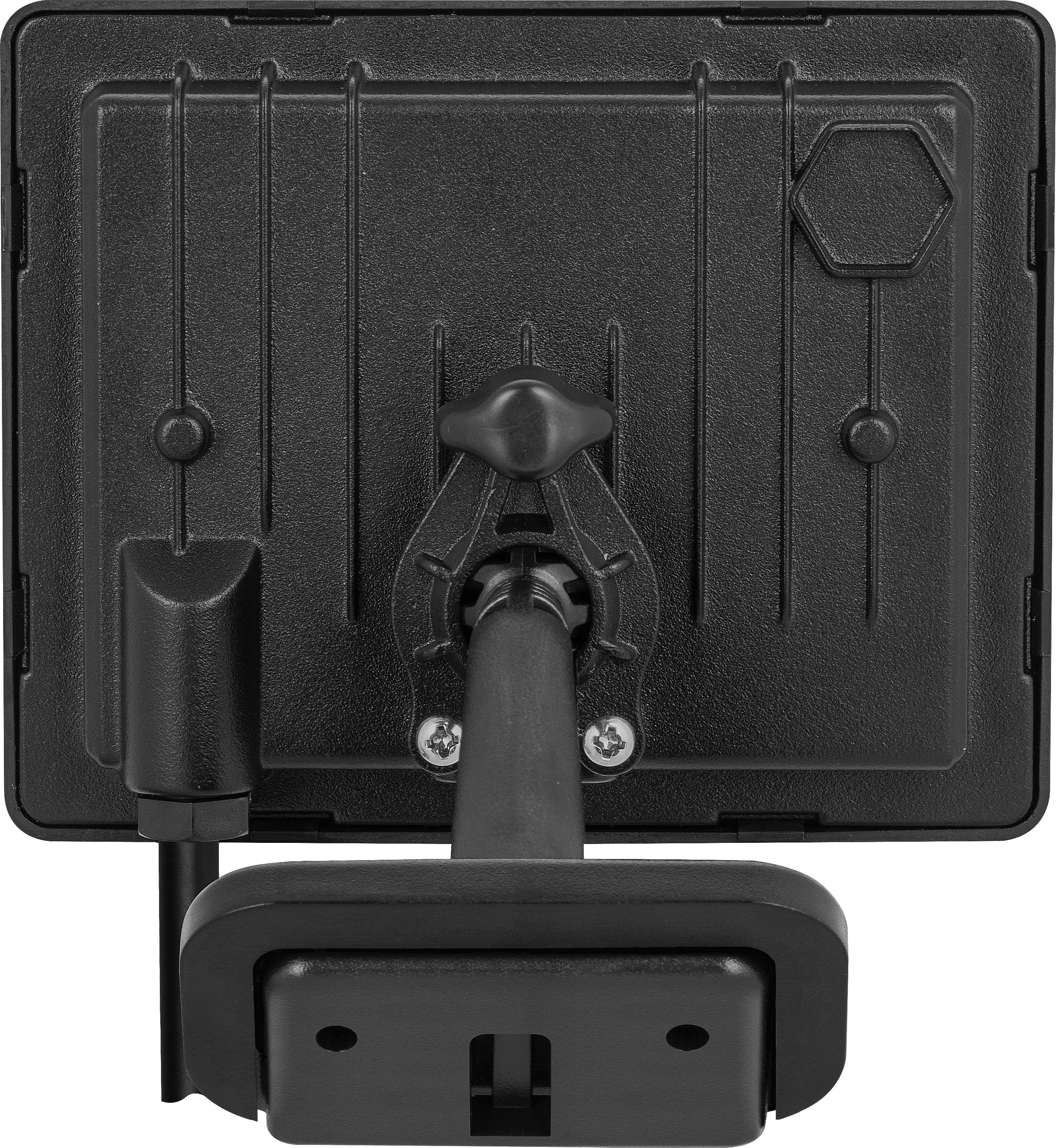 Essence floodlight with ball joint 20W black 4000k colour temp