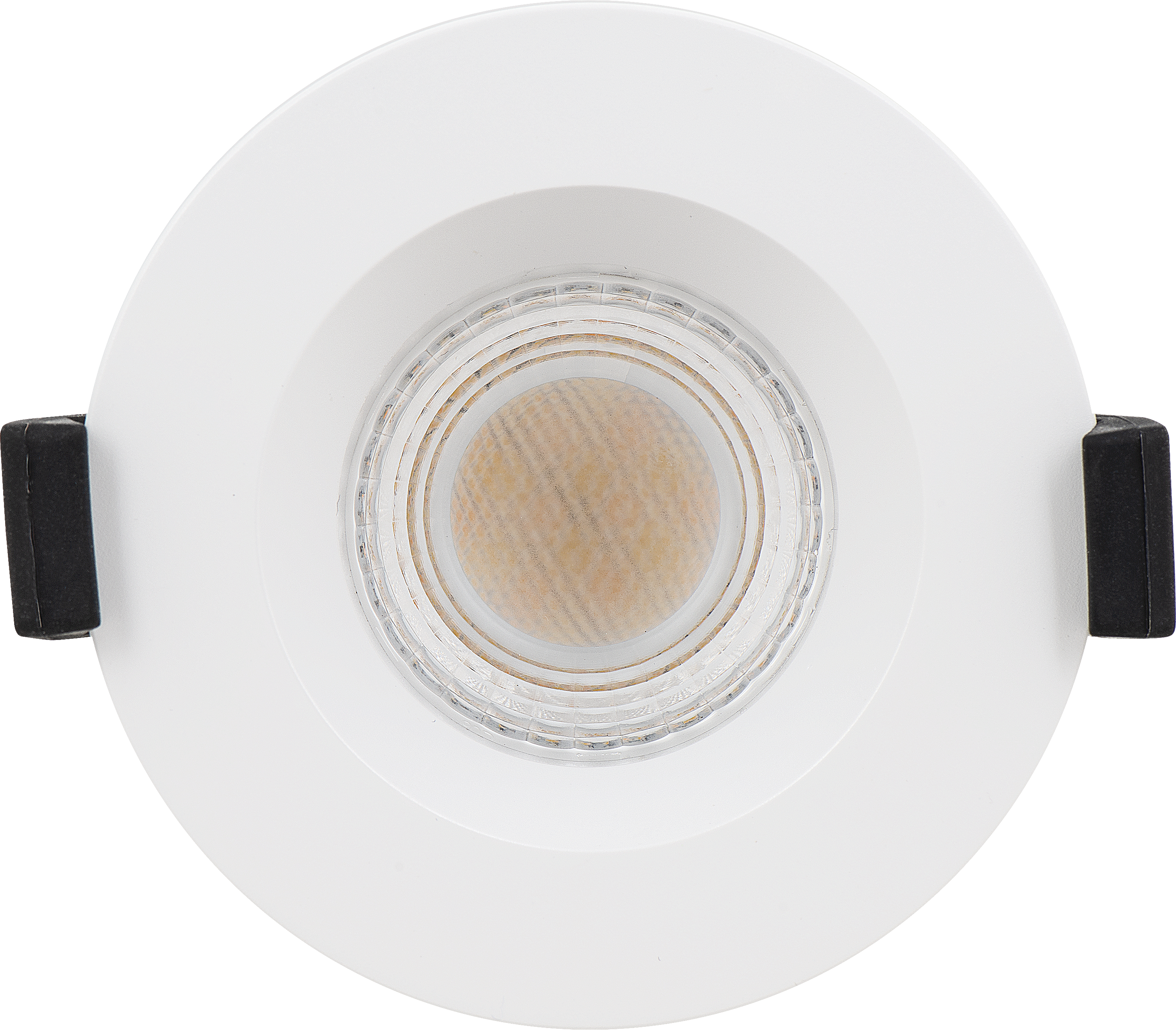 FType Ultra Fire Rated Downlight 4W/6W 690lm Power Change & CCT Change 3000K / 4000K Dim2Warm Dimmable IP65 White - Regressed