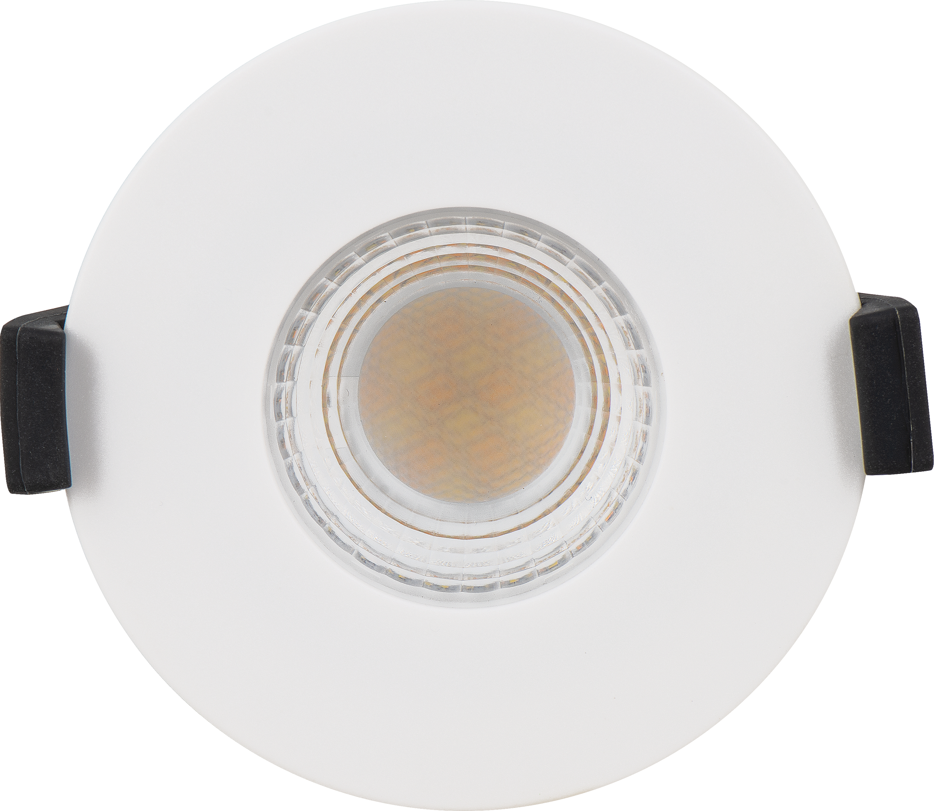 FType Ultra Fire Rated Downlight 4W/6W 750lm Power Change & 4Colour CCT 2700K, 3000K, 4000K, 6000K Dimmable IP65 White - Flat