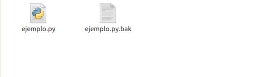 captura de archivos py