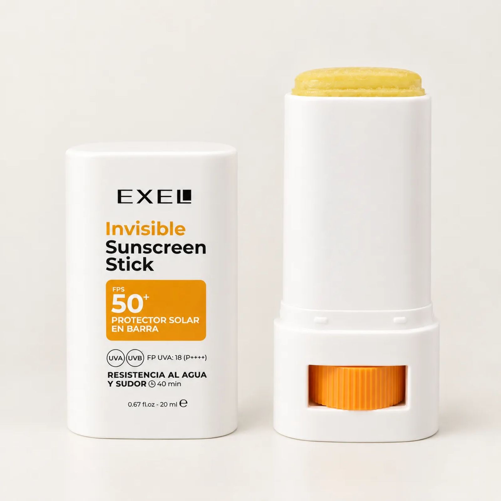 PROTECTOR SOLAR FPS 50+ INVISIBLE EN BARRA
