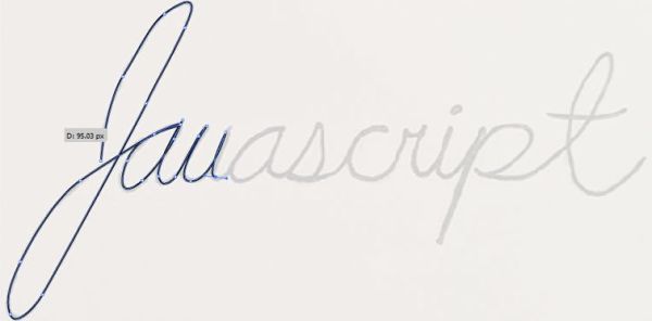 handwriting in adobe illustrator with mouse