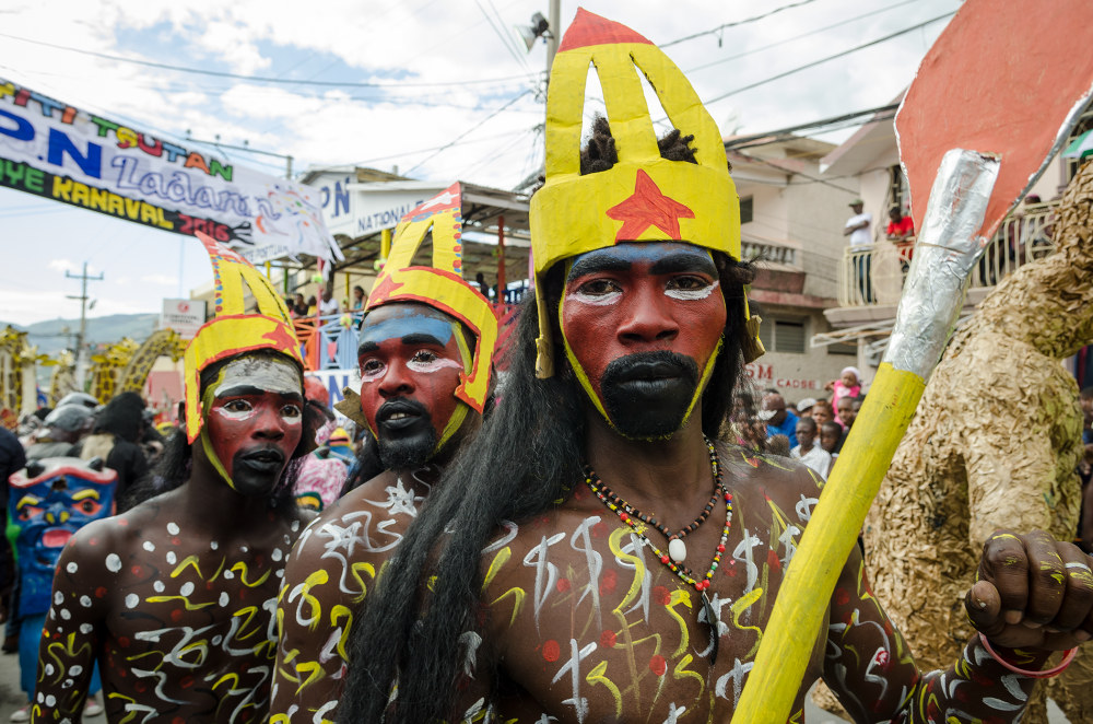 Arawak indian troupe