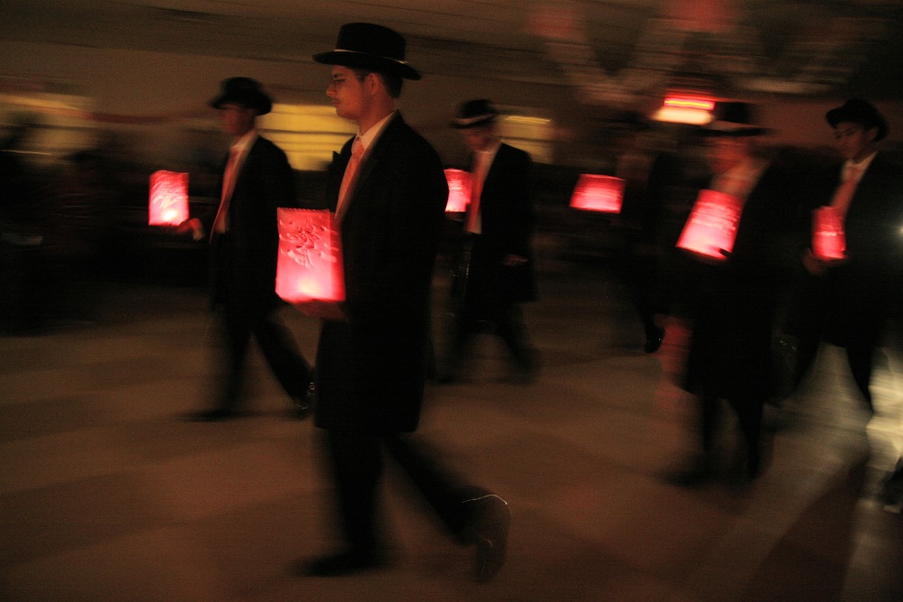 Candlelight procession