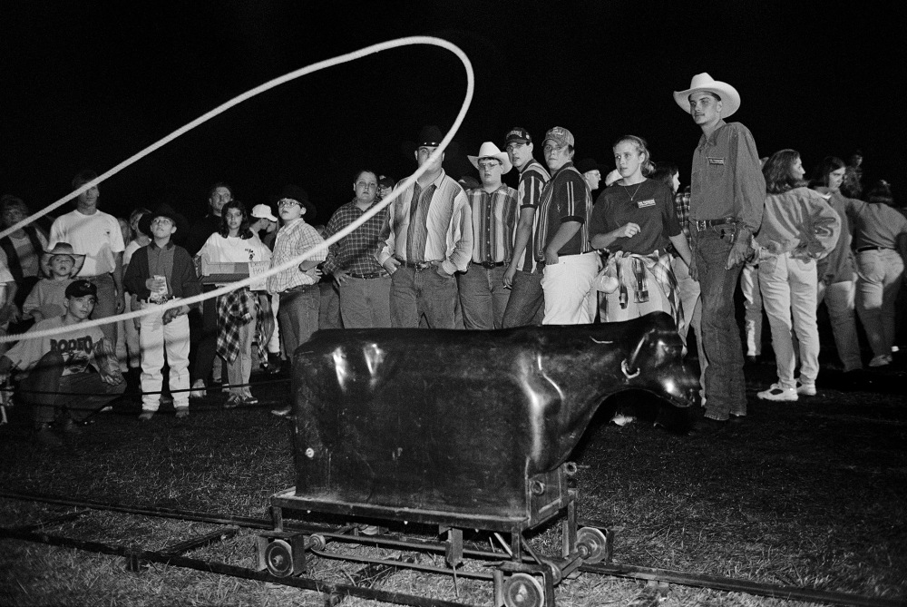 Calf roping