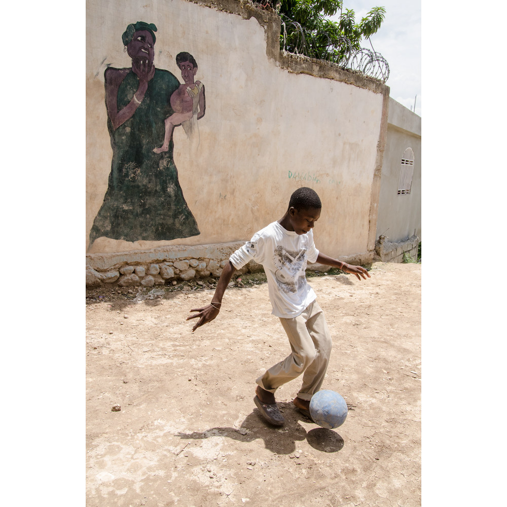 Mural soccer