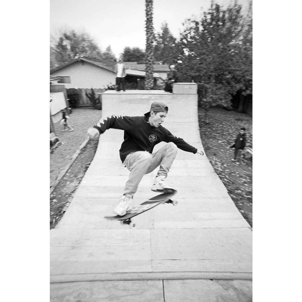 Brandon miniramp ollie