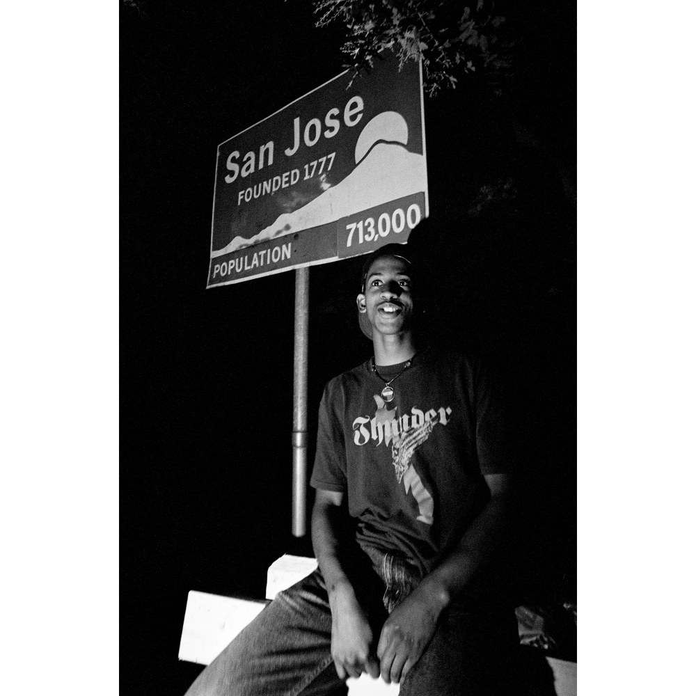 Tony San Jose sign portrait