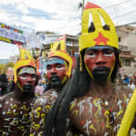 Arawak indian troupe
