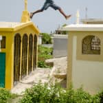 Cemetery jump