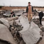 Demolished skatepark