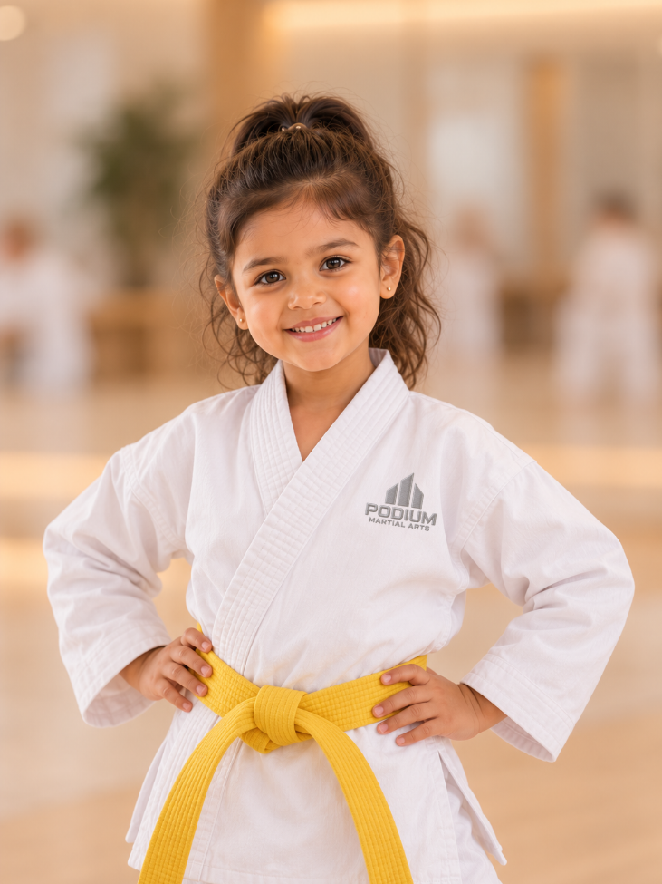 Young Tigers martial arts student