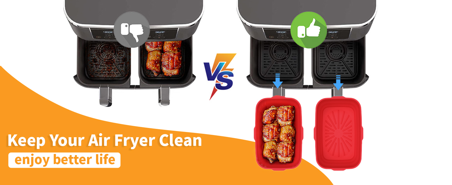 here's how to clean your air fryer basket the easy way. #AirFryer #Tik