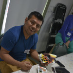 Marcos teaching mask painting