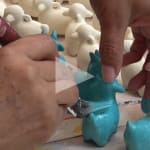 ceramic goat video