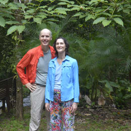 Don and Alessandra in Costa Rica