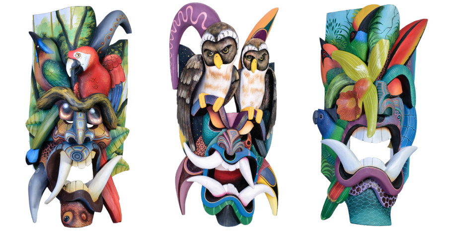 boruca diablito masks