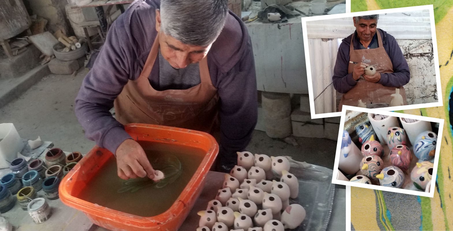 ceramic artist Bernardino