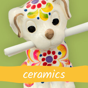 hand painted ceramics