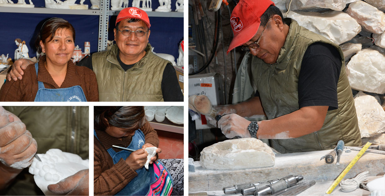 Pizarro alabaster workshop