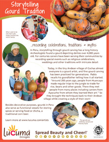 Peruvian Gourd Carving Tradition