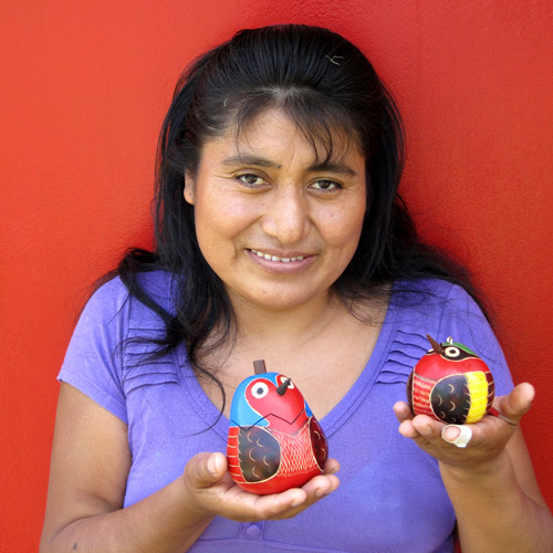 Ana Maria gourd carver