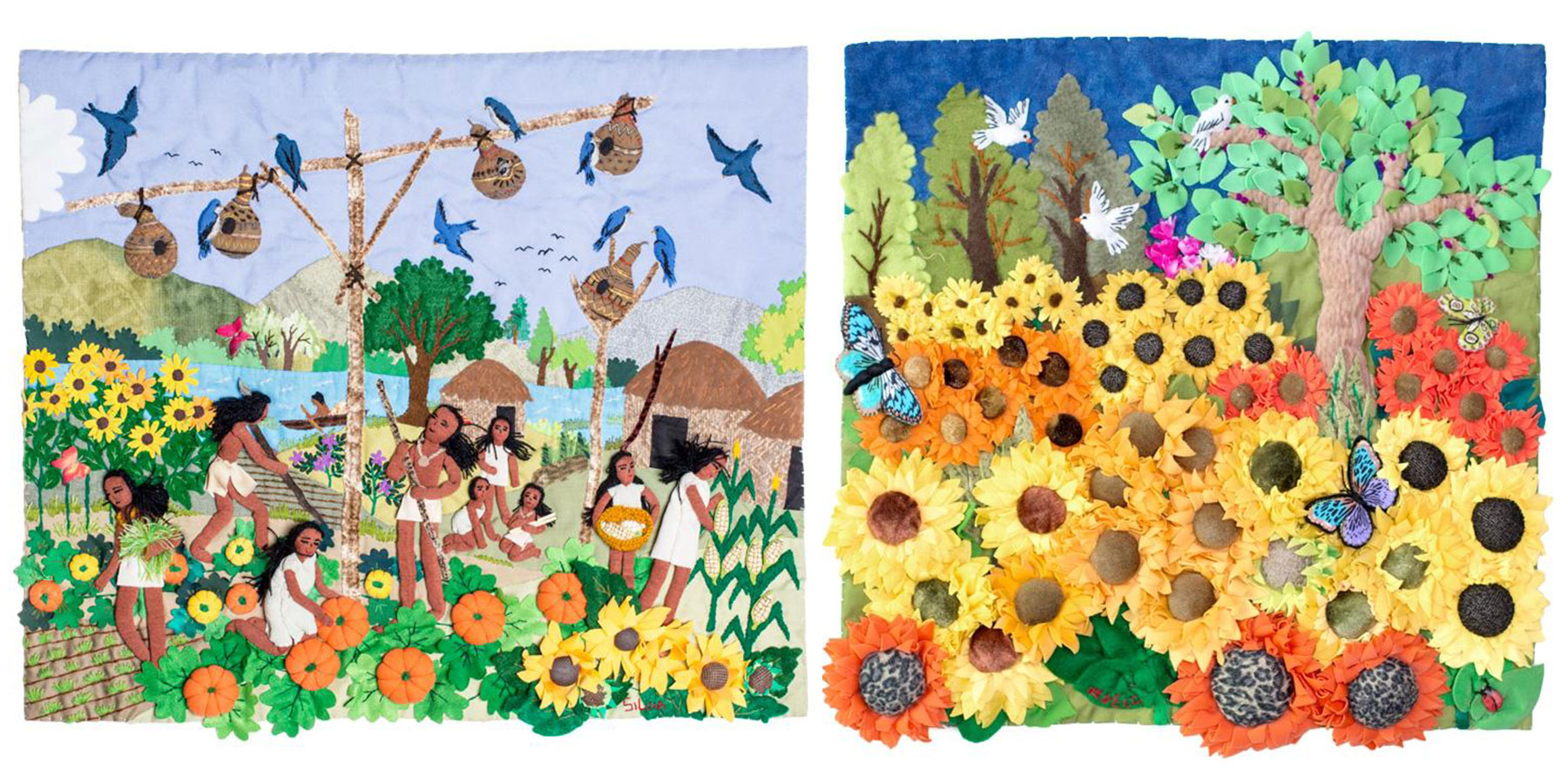 3-D Arpillera Art Quilts