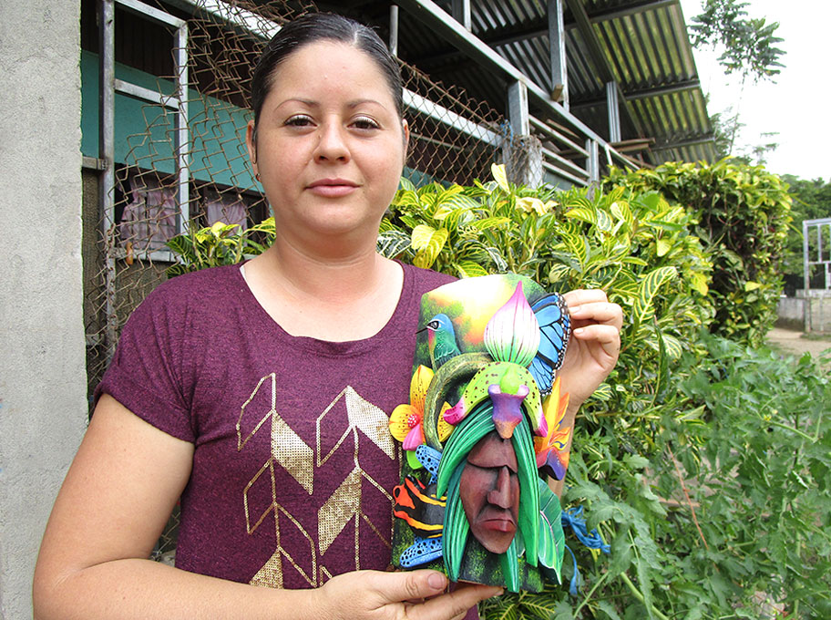 Sugey Jimenez Acosta, Boruca Artist