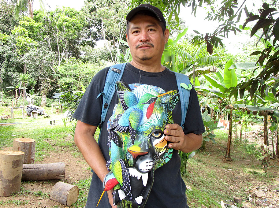 Bernardo Gonzáles Maroto, Boruca Artist