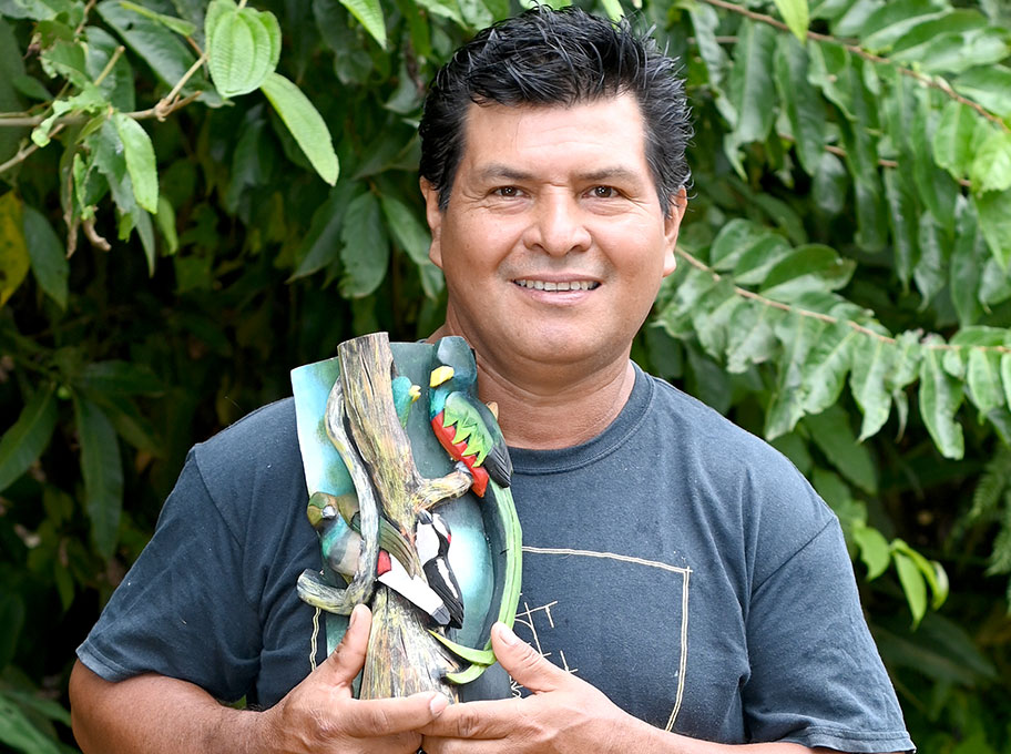 Neftali Rojas Morales, Boruca Artist